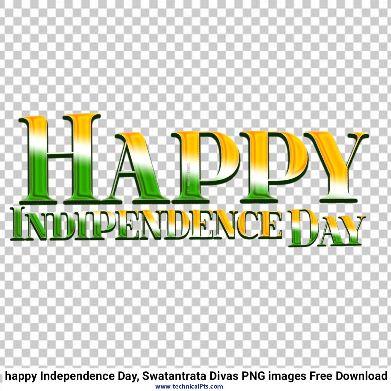 Independence Day text PNG image | Happy Independence Day PNG  free images| swatantrata diwas png