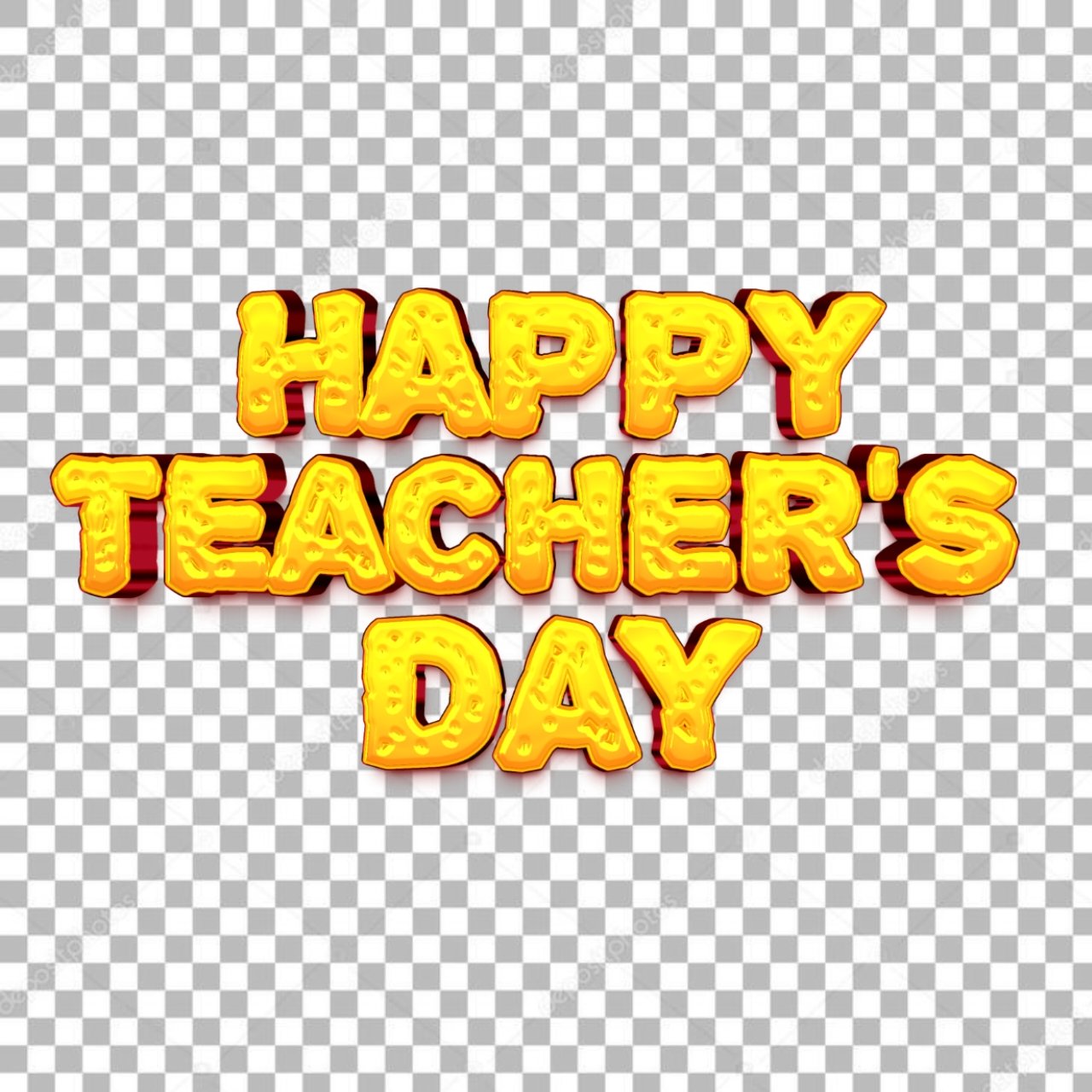 teachers day png , Happy Teachers Day text PNG, | Teacher Day PNG transparent image download