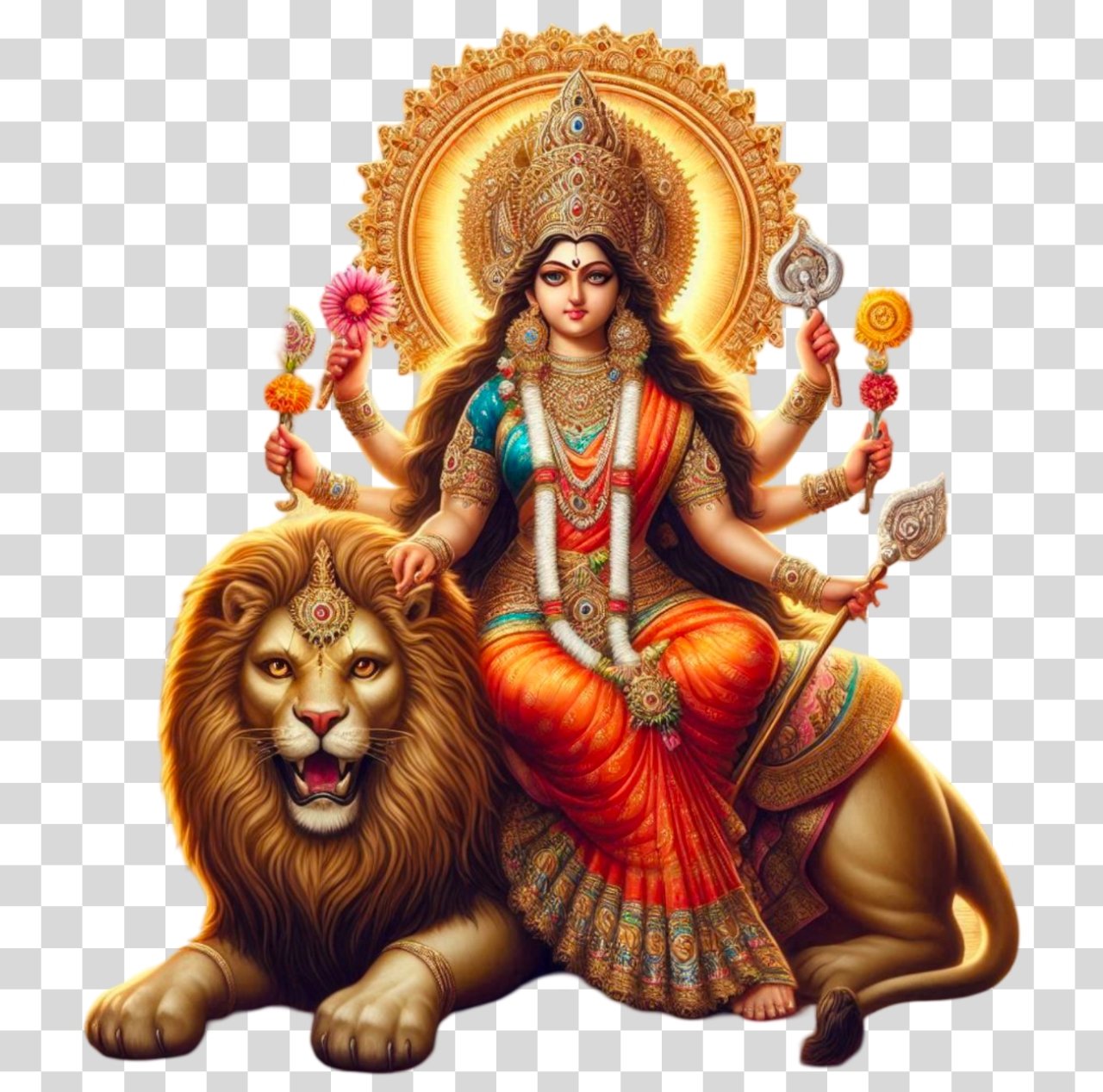 माँ दुर्गा png download| Durga ji PNG photo