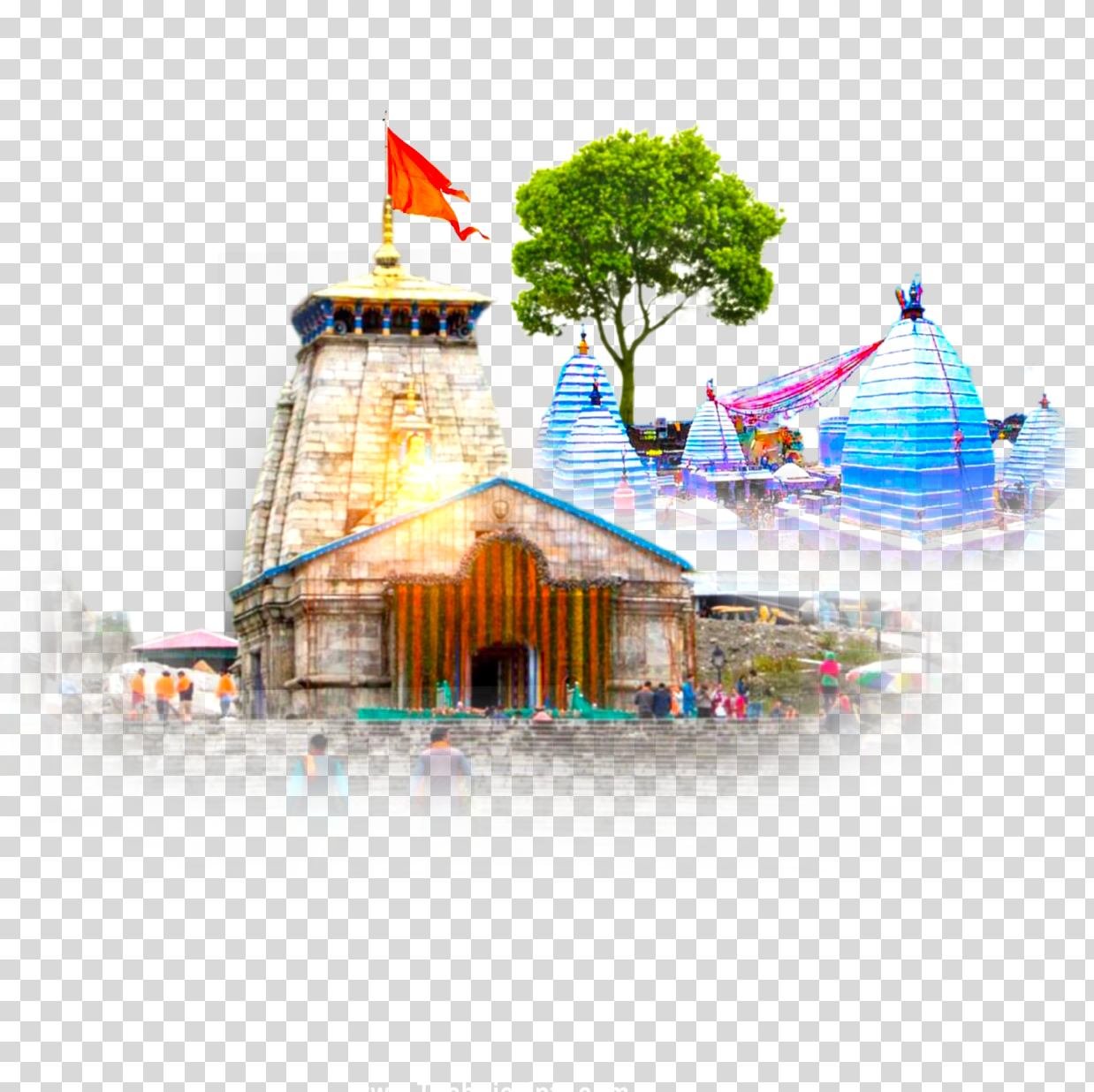 Hindu temple PNG image download| Navratri banner editing Temple PNG image download