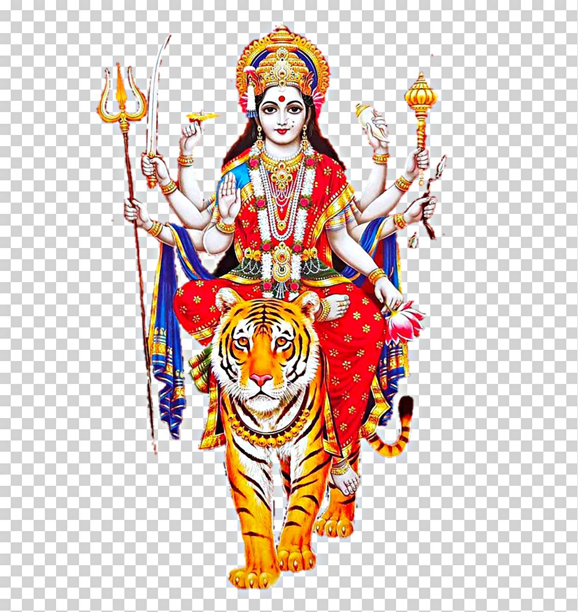 maa durga png background