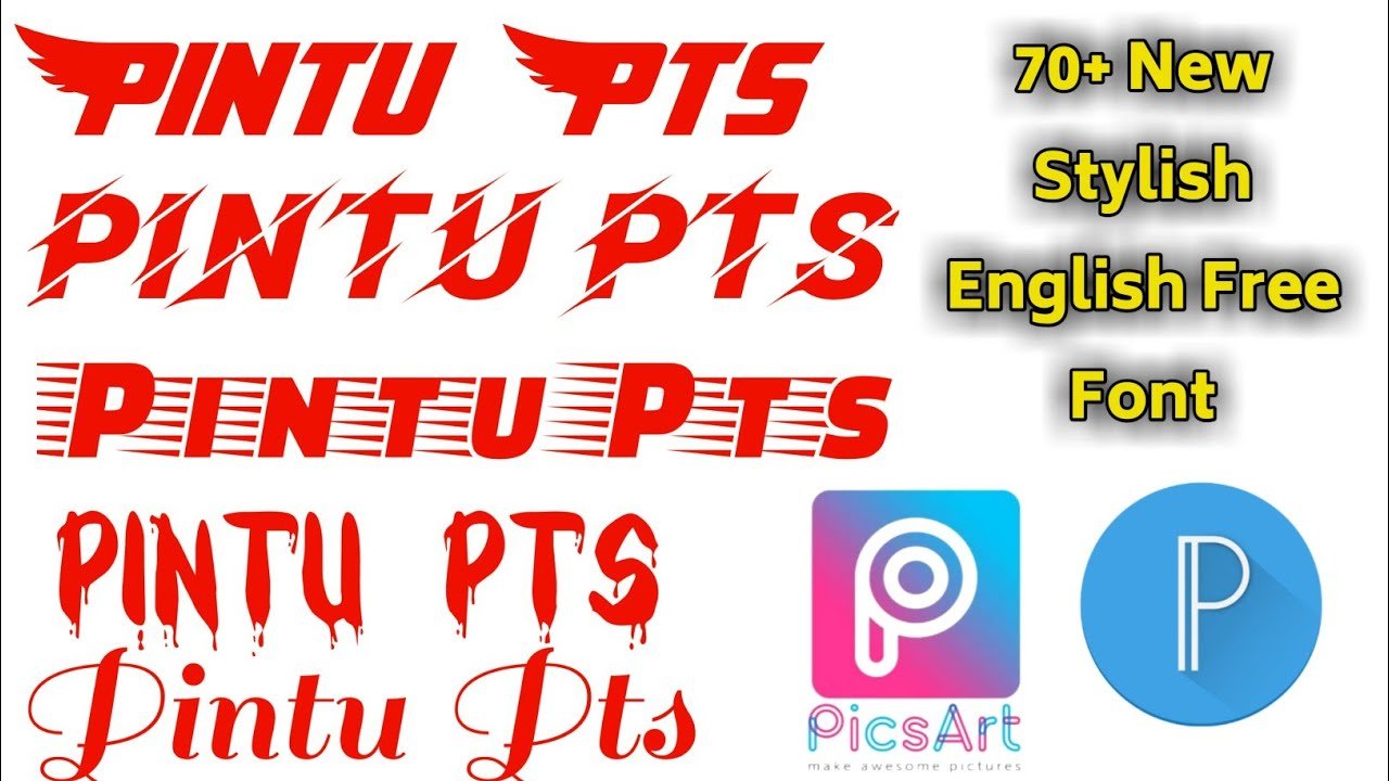 70+ New English Stylish Font Download