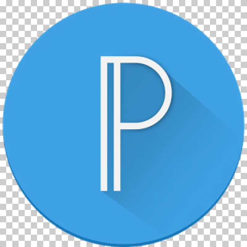 PixelLab Logo PNG - Text on Pictures App Icon Transparent Background