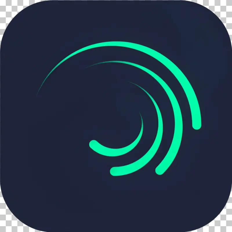 Alight Motion Logo PNG - Rounded Square Video Editor App Icon Transparent